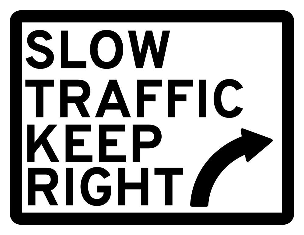 Introducing Slow Traffic Keep&nbsp;Right